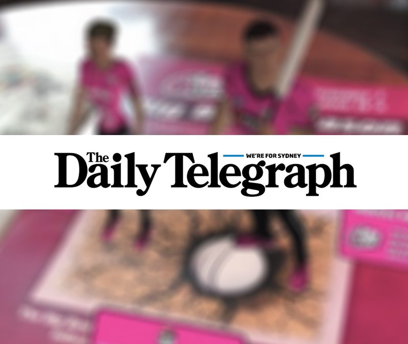 MEDIA RELEASE: SYDNEY SIXERS AR LAUNCHES WITH NEWSPAPER COLLABORATION